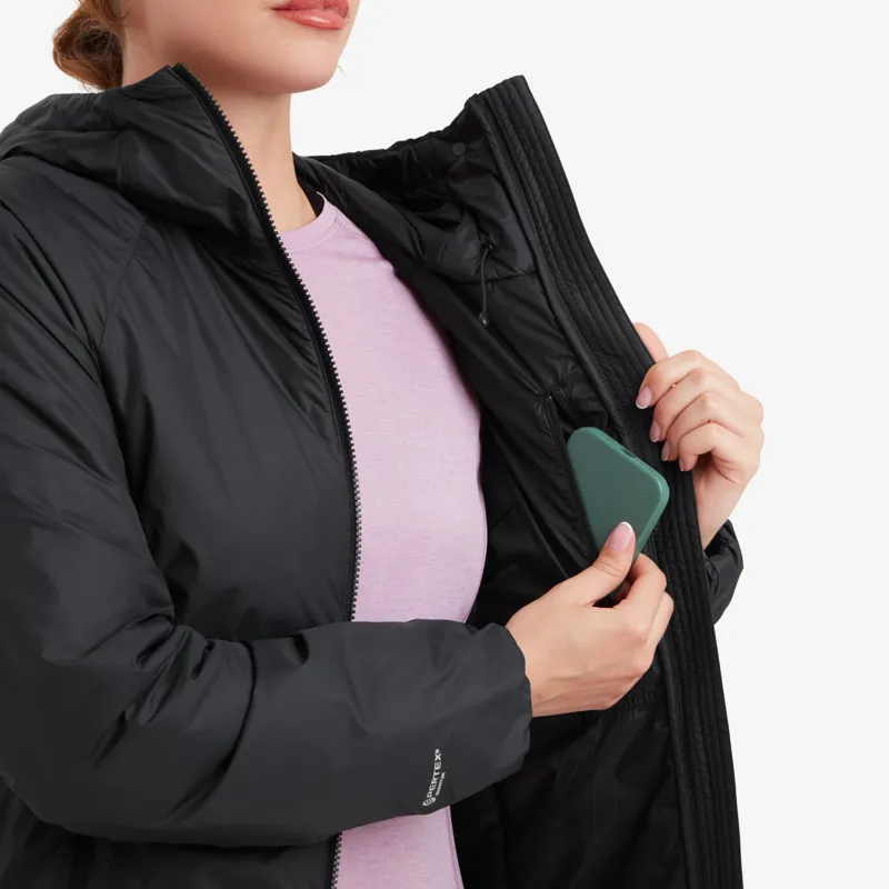 Montane Womens Respond Hoodie Saffron Red-7